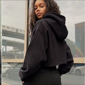 TNA Crop Hoodie Aritzia